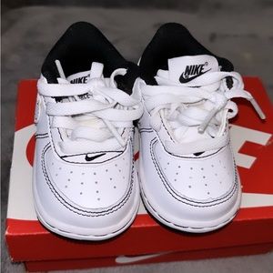 Nike Brand new Air Force 1 size 3c black and white